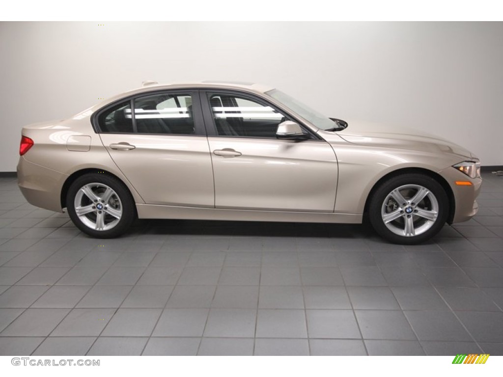 2013 3 Series 328i Sedan - Orion Silver Metallic / Black photo #2