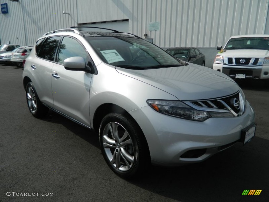 Brilliant Silver 2011 Nissan Murano LE AWD Exterior Photo #71822174