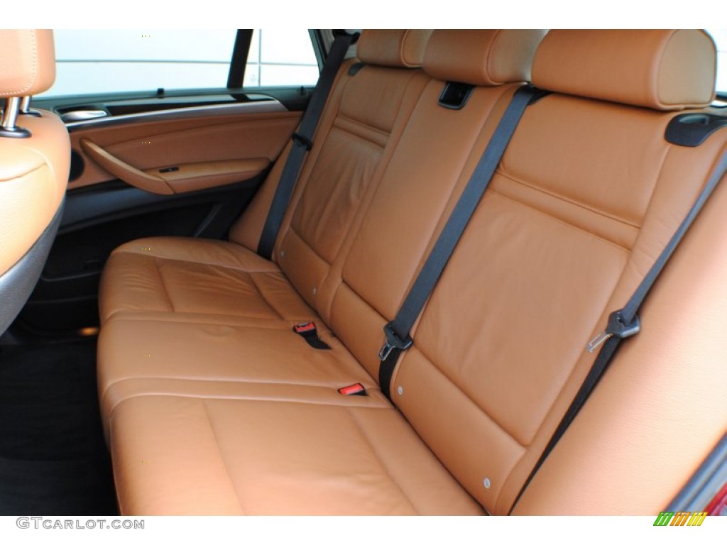 2009 X5 xDrive30i - Vermillion Red Metallic / Saddle Brown Nevada Leather photo #16