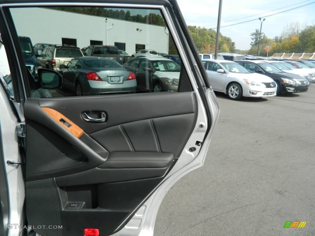2011 Nissan Murano LE AWD Black Door Panel Photo #71822534