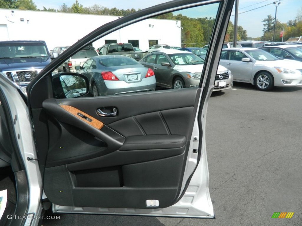 2011 Nissan Murano LE AWD Black Door Panel Photo #71822555
