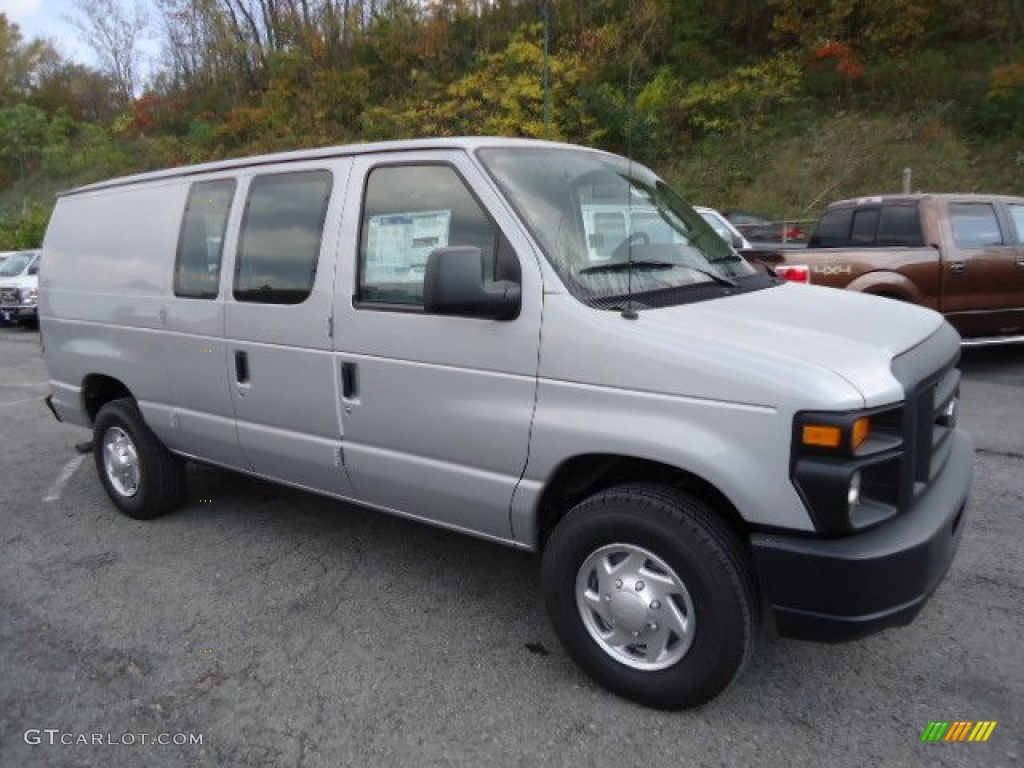 2013 E Series Van E250 Cargo - Ingot Silver Metallic / Medium Flint photo #1