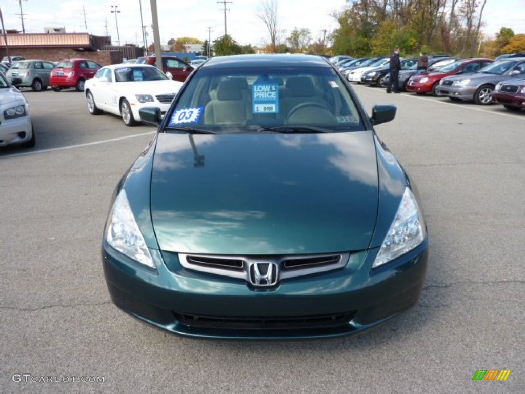 2003 Accord LX Sedan - Noble Green Pearl / Ivory photo #2
