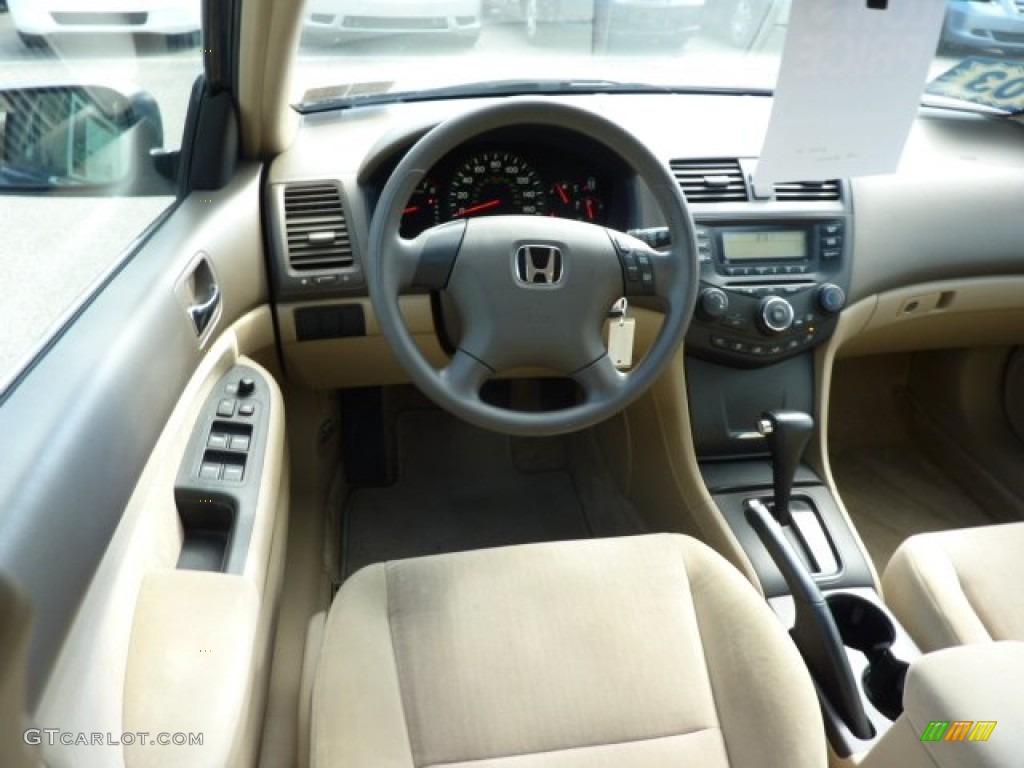 2003 Accord LX Sedan - Noble Green Pearl / Ivory photo #14