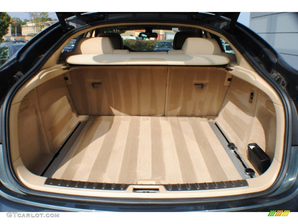 2009 X6 xDrive35i - Tasman Green Metallic / Sand Beige Nevada Leather photo #19