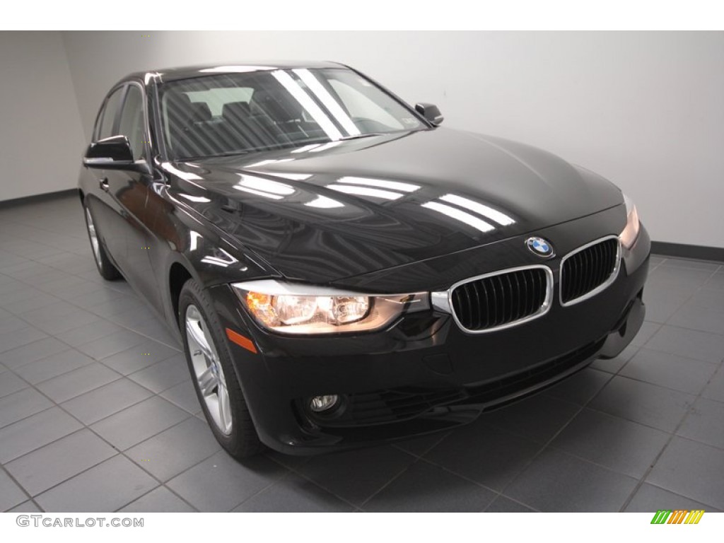 2013 3 Series 328i Sedan - Jet Black / Black photo #5