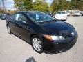 2006 Nighthawk Black Pearl Honda Civic LX Coupe  photo #1