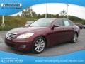 2009 Cabernet Red Pearl Hyundai Genesis 3.8 Sedan  photo #3