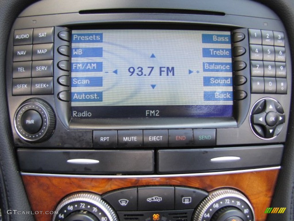 2008 Mercedes-Benz SL 550 Roadster Audio System Photo #71825990