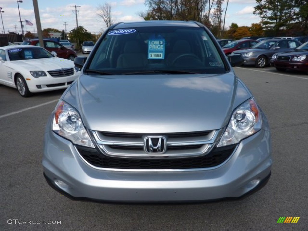 2010 CR-V EX - Alabaster Silver Metallic / Gray photo #2