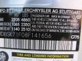  2008 SL 550 Roadster Iridium Silver Metallic Color Code 775