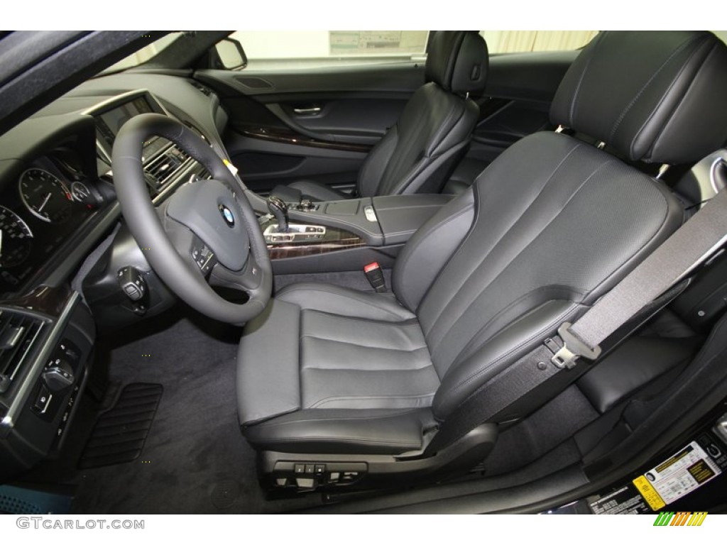 2013 BMW 6 Series 650i Coupe Front Seat Photo #71827784