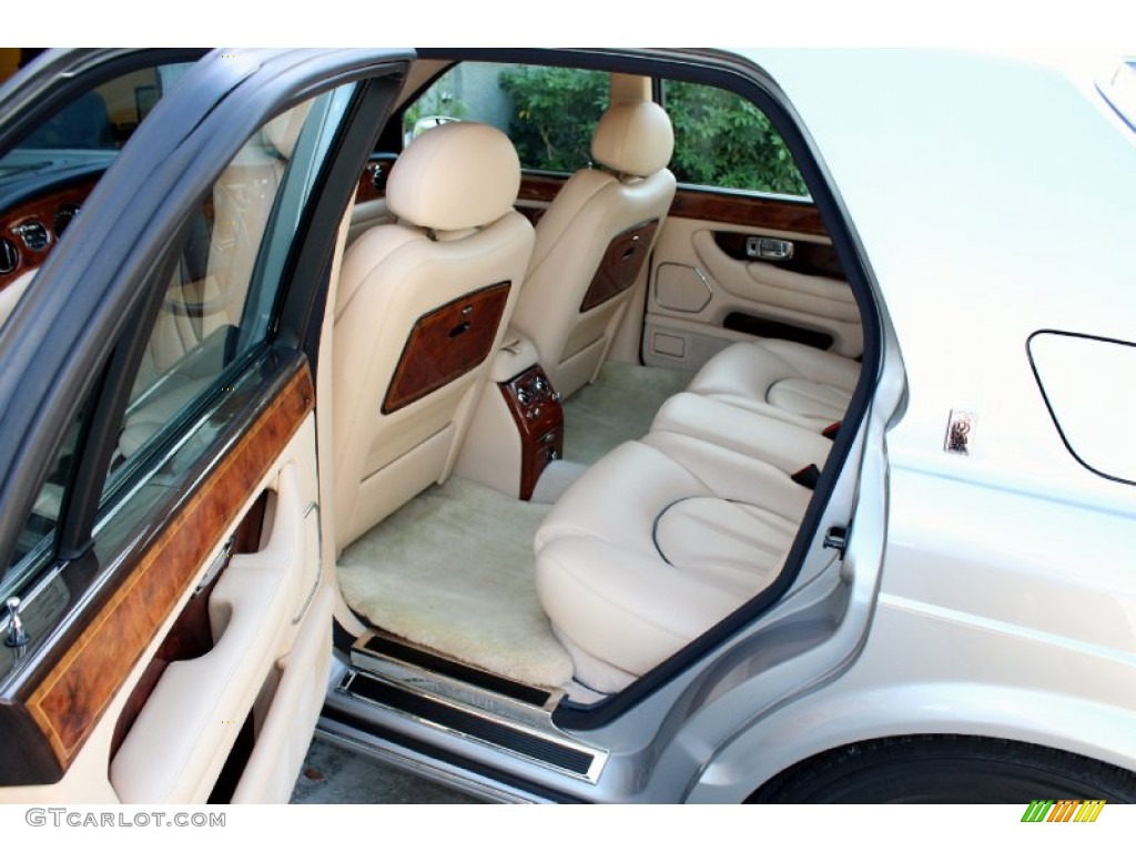 1999 Rolls-Royce Silver Seraph Standard Silver Seraph Model Rear Seat Photo #71829284