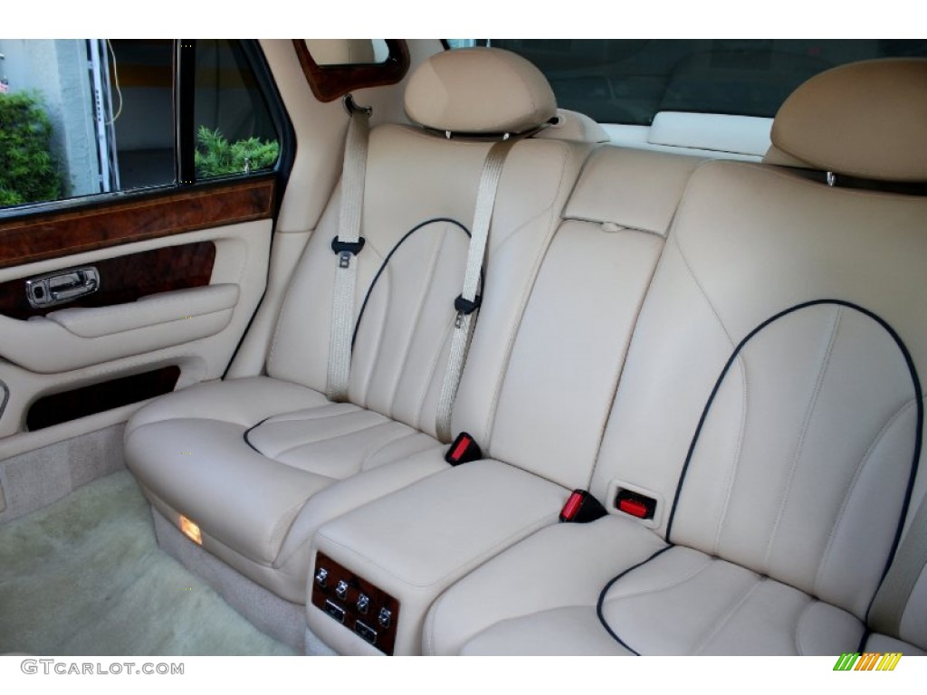 1999 Rolls-Royce Silver Seraph Standard Silver Seraph Model Rear Seat Photo #71829329