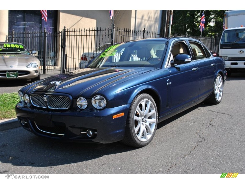 Indigo Blue Jaguar XJ