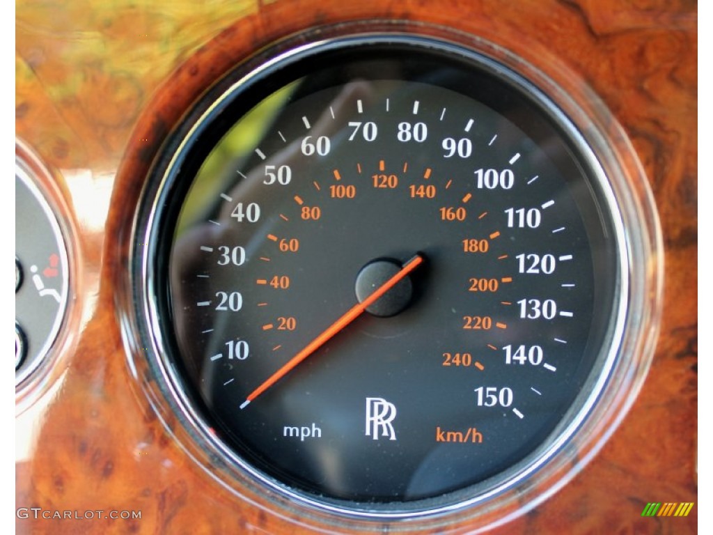 1999 Rolls-Royce Silver Seraph Standard Silver Seraph Model Gauges Photo #71829605