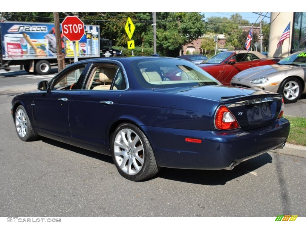 Indigo Blue 2009 Jaguar XJ XJ8 Exterior Photo #71829620