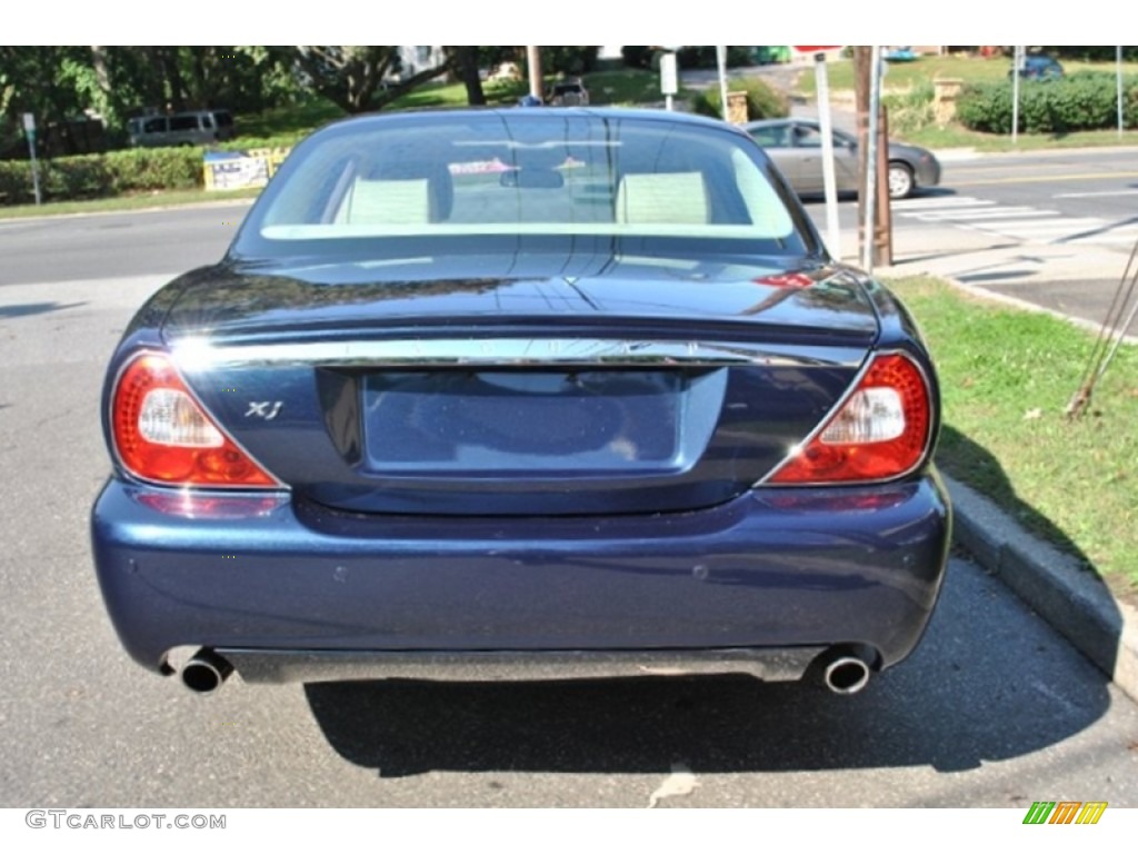 2009 XJ XJ8 - Indigo Blue / Champagne/Mocha photo #4