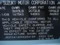 Vapor Blue Metallic - SX4 Touring Sport Sedan Photo No. 23