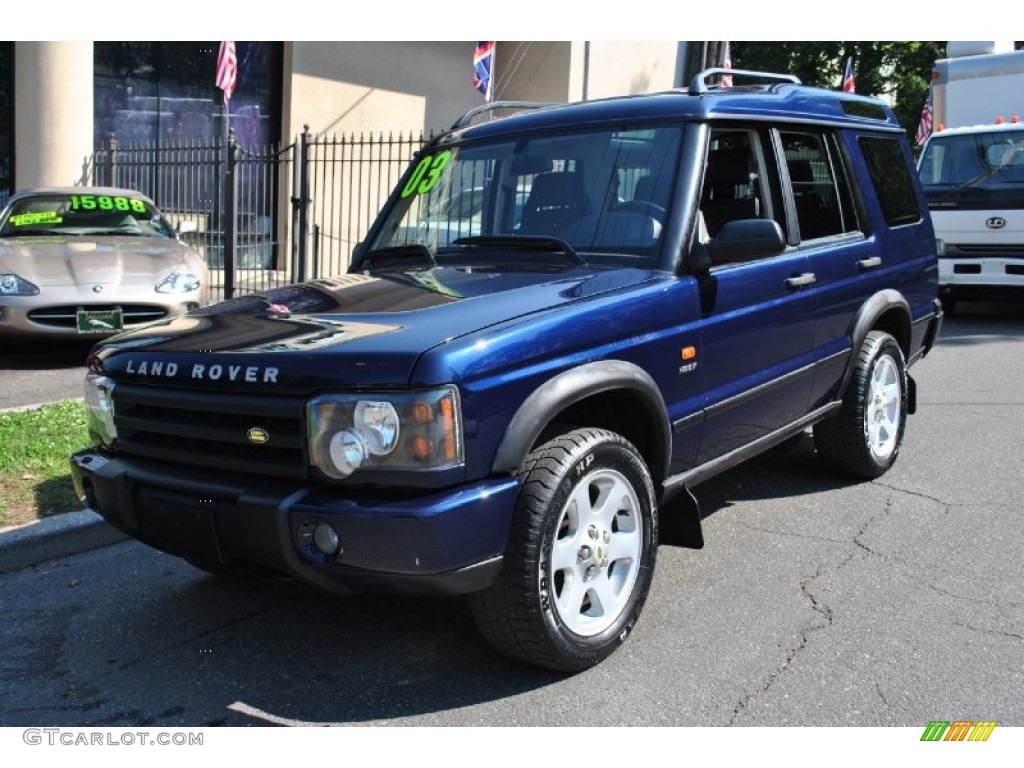 2003 Discovery HSE - Oslo Blue / Black photo #1