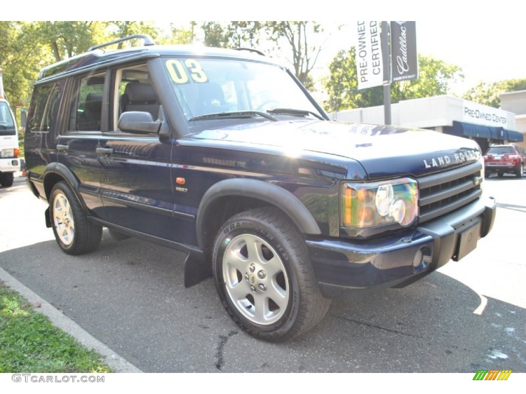 2003 Discovery HSE - Oslo Blue / Black photo #7