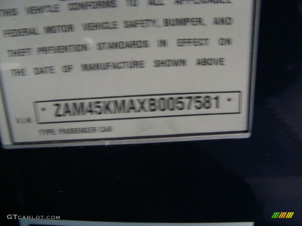 2011 GranTurismo Convertible GranCabrio - Blu Oceano (Blue Metallic) / Pearl Beige photo #41