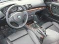Black 2010 BMW 1 Series 128i Convertible Interior Color