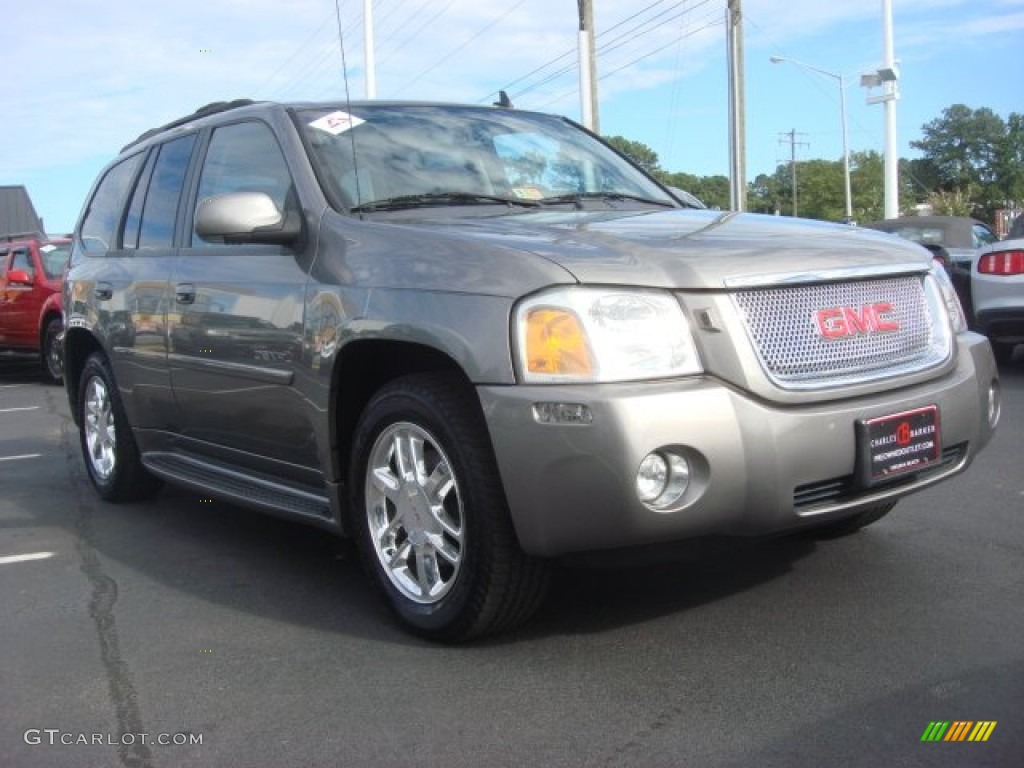 2007 Envoy Denali 4x4 - Steel Gray Metallic / Ebony photo #1