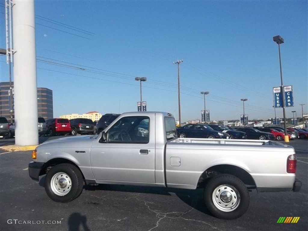 Silver Metallic 2005 Ford Ranger XL Regular Cab Exterior Photo #71834727