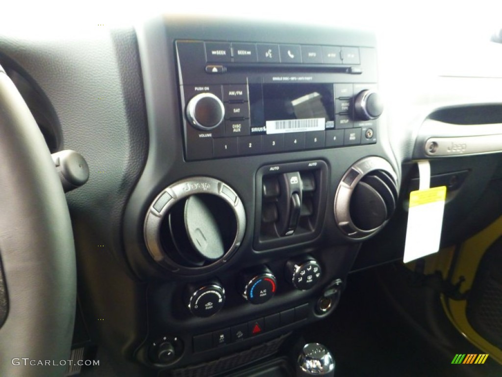 2013 Jeep Wrangler Unlimited Sport S 4x4 Controls Photo #71834887