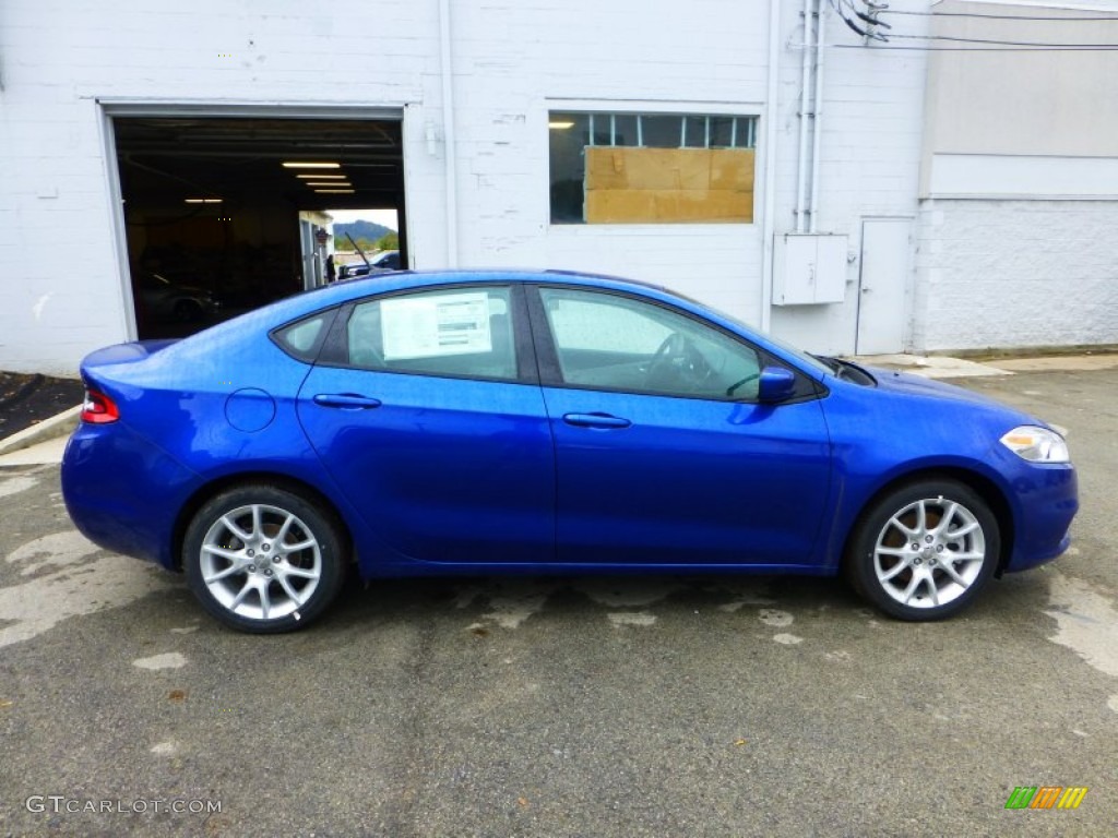 Blue Streak Pearl Coat 2013 Dodge Dart SXT Exterior Photo #71836482