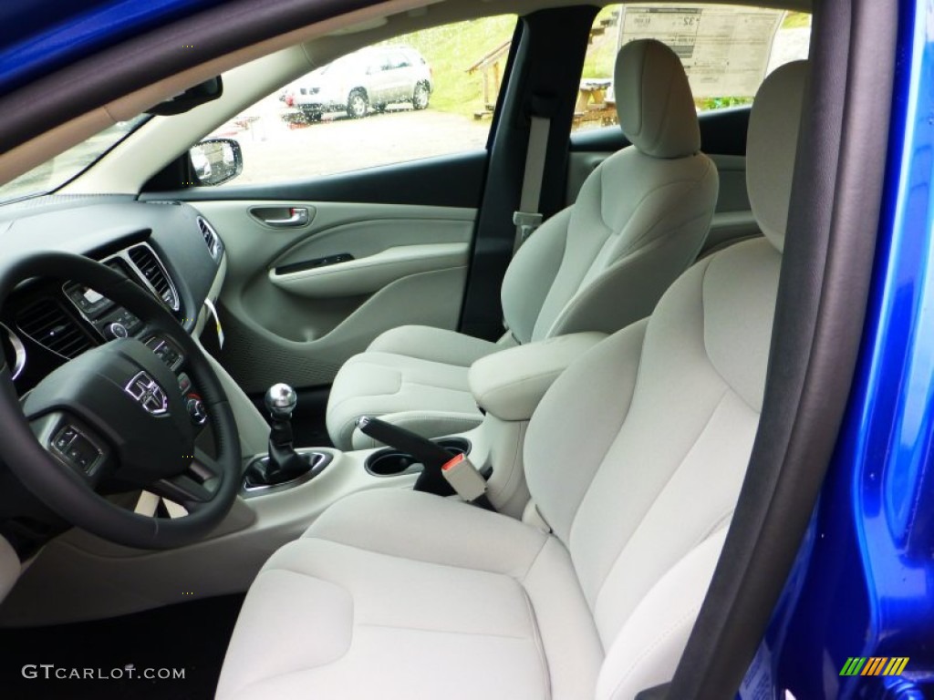 Black/Light Diesel Gray Interior 2013 Dodge Dart SXT Photo #71836586