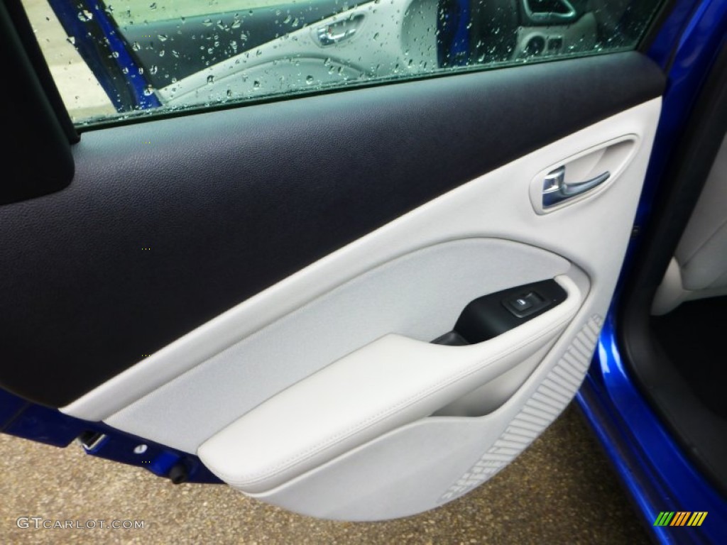 2013 Dodge Dart SXT Black/Light Diesel Gray Door Panel Photo #71836655