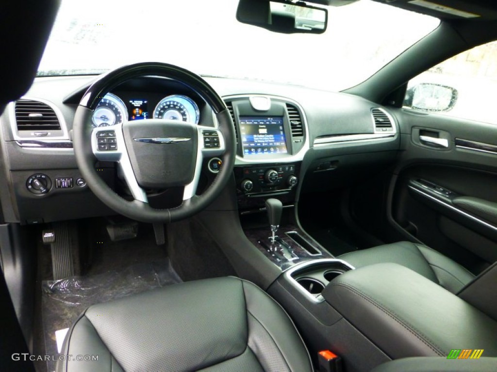 Black Interior 2013 Chrysler 300 C AWD Photo #71837546