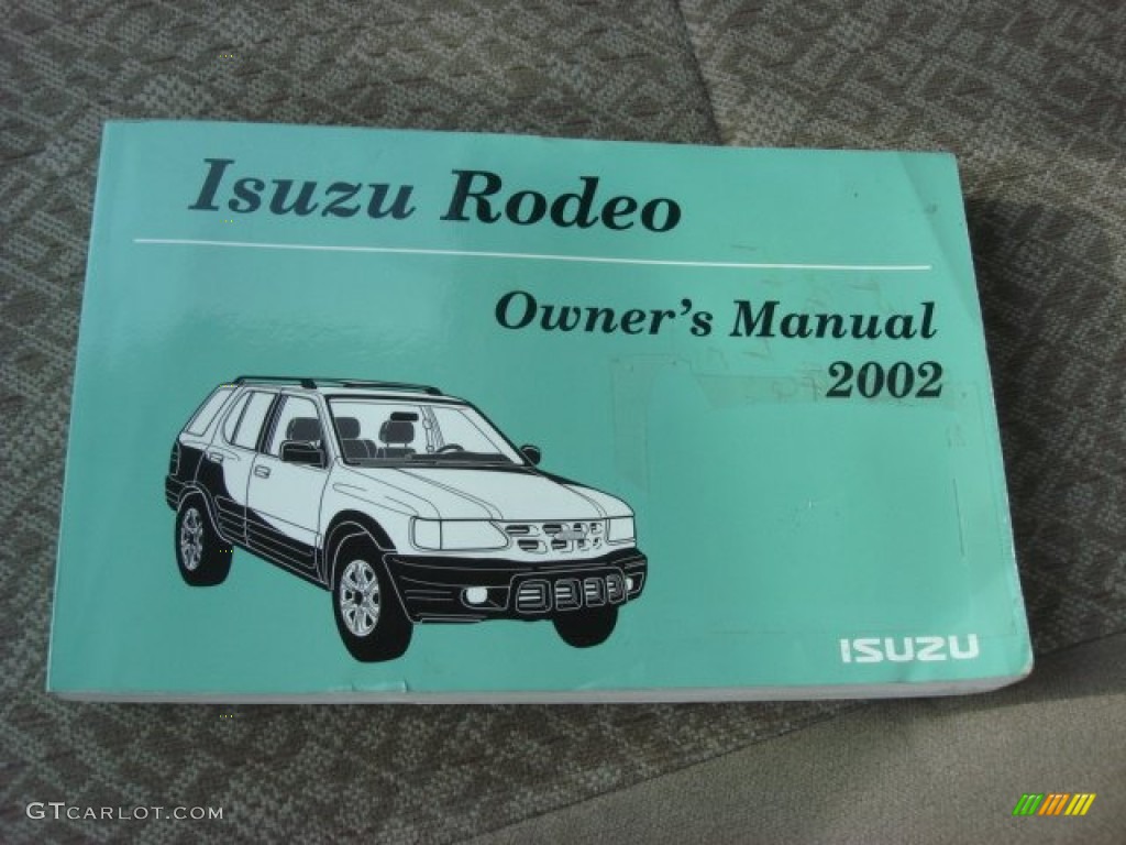 2002 Isuzu Rodeo LS Books/Manuals Photo #71837915