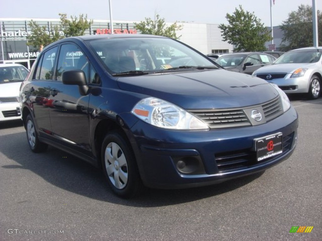 Blue Onyx Nissan Versa