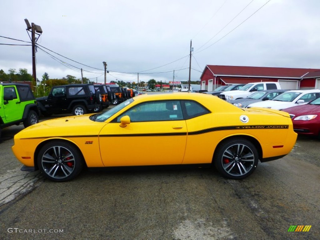 Stinger Yellow 2012 Dodge Challenger SRT8 Yellow Jacket Exterior Photo #71838575