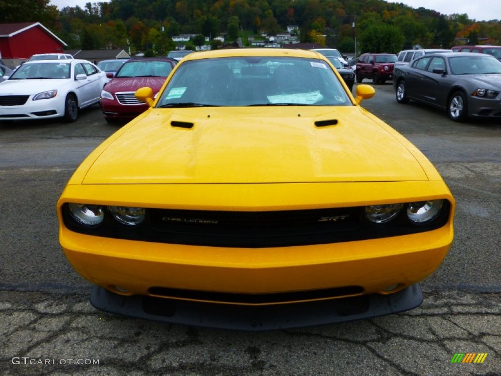 Stinger Yellow 2012 Dodge Challenger SRT8 Yellow Jacket Exterior Photo #71838710