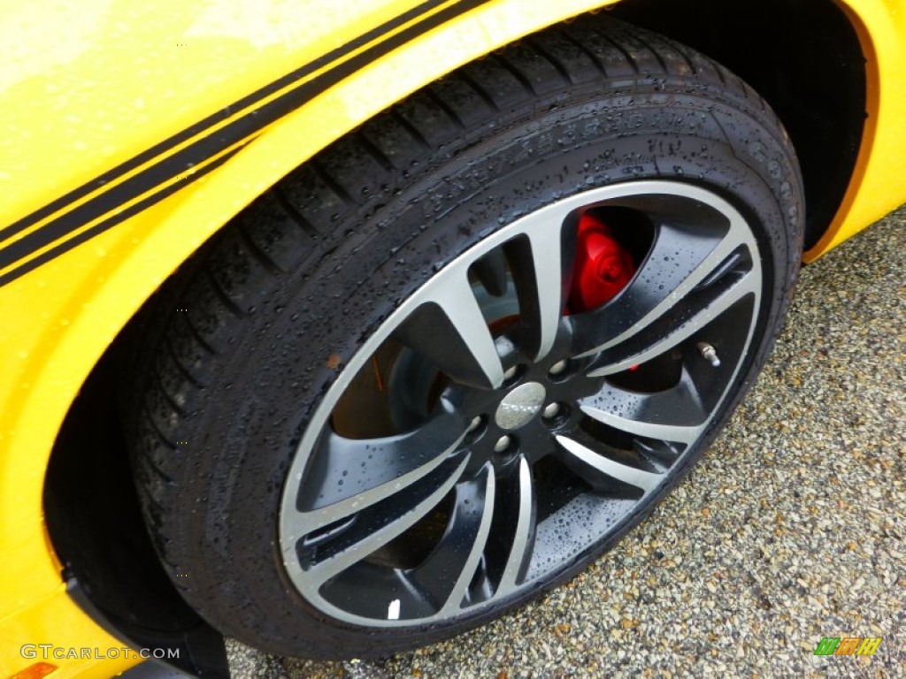 2012 Dodge Challenger SRT8 Yellow Jacket Wheel Photo #71838734