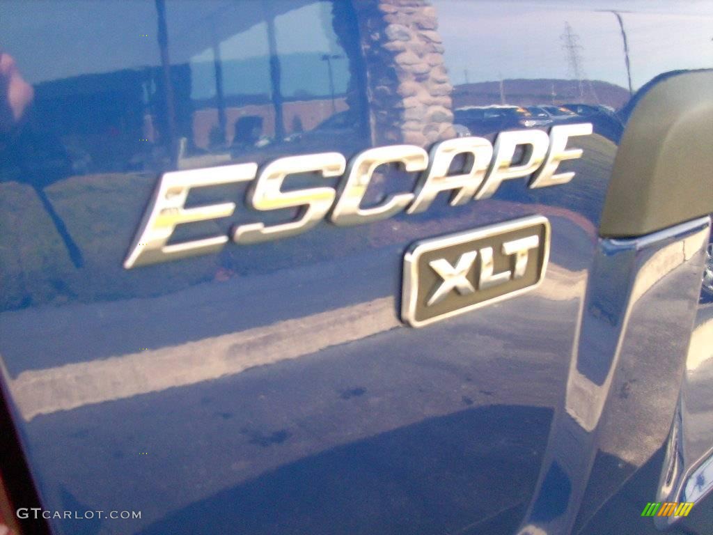 2006 Escape XLT V6 4WD - Sonic Blue Metallic / Medium/Dark Flint photo #11