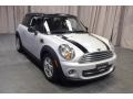 2013 White Silver Metallic Mini Cooper Hardtop  photo #4