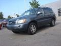 2005 Bluestone Metallic Toyota Highlander V6 4WD  photo #7