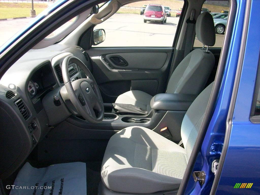 2006 Escape XLT V6 4WD - Sonic Blue Metallic / Medium/Dark Flint photo #19