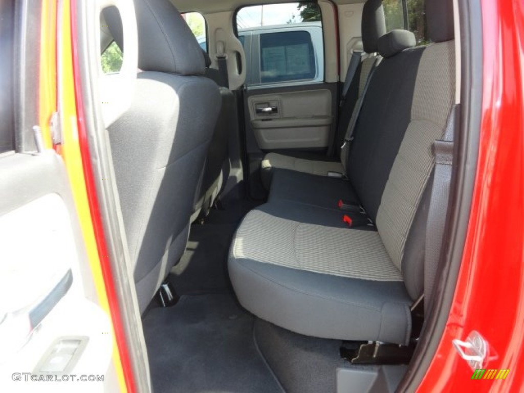 2012 Ram 1500 SLT Quad Cab 4x4 - Flame Red / Dark Slate Gray/Medium Graystone photo #8