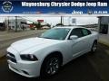 2012 Bright White Dodge Charger SXT Plus  photo #1