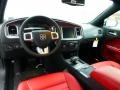 Black/Red Prime Interior Photo for 2012 Dodge Charger #71839610