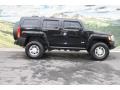 Black 2007 Hummer H3 Standard H3 Model Exterior
