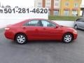Barcelona Red Metallic - Camry LE Photo No. 8
