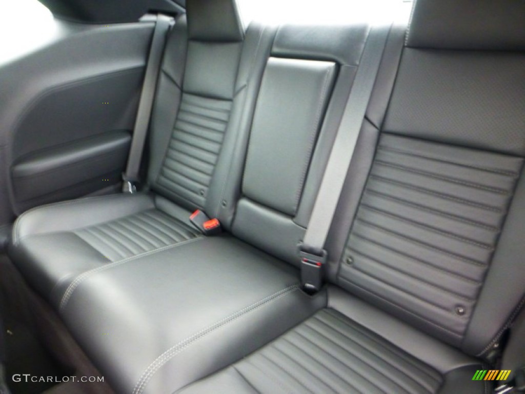 2012 Dodge Challenger Rallye Redline Rear Seat Photos