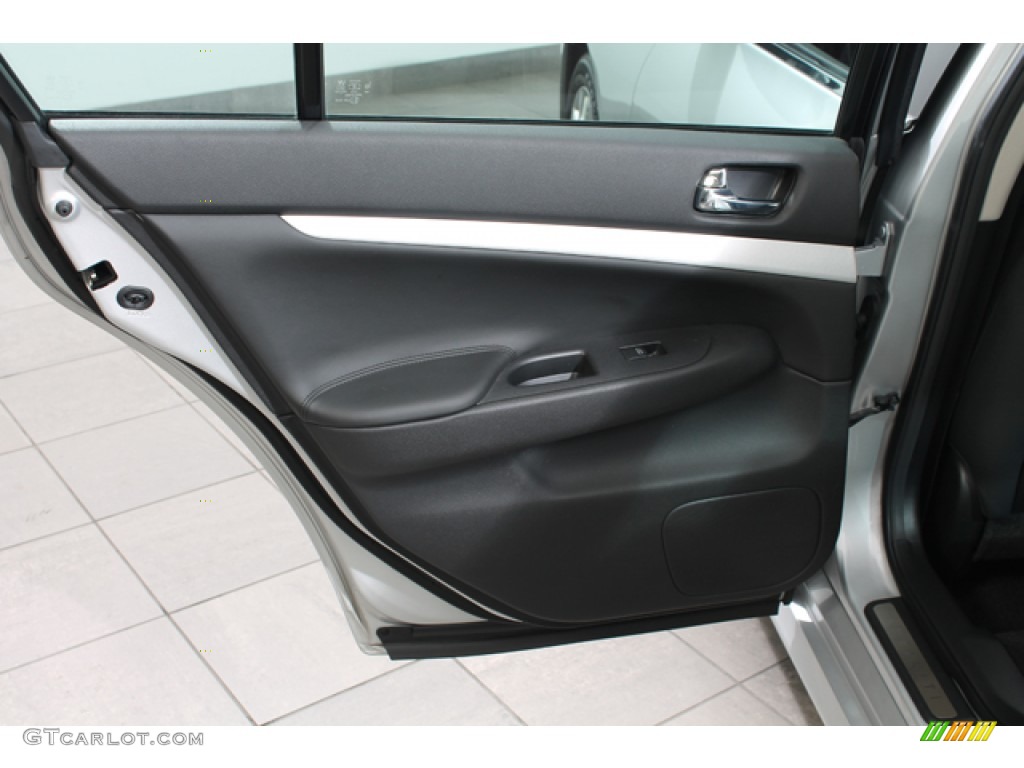 2009 G 37 x S Sedan - Liquid Platinum / Graphite photo #15